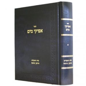 אפיקי מים בית המקדש – חורבן ונחמה Afikei Mayim Beis Hamikdash & Churban V’Nechama