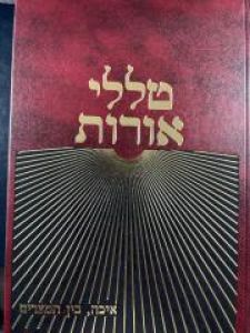 Talelie Oros Eicha טללי אורות איכה בין המצרים