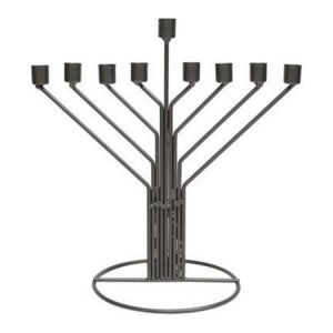 Tin Silver Rambam Menorah