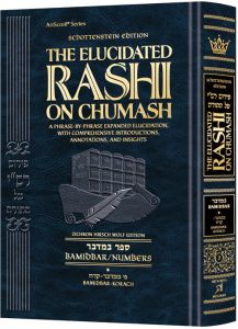 Student Schottenstein Ed. The Elucidated Rashi on Chumash – Bamidbar vol. 1