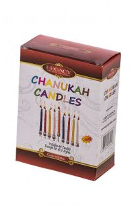 CHANNUKAH CANDLES COLORFUL #566
