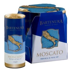 Bartenura Moscato Can 250ml 4 Pack