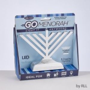 GO Menorah Silver