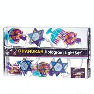 Chanukah Hologram Light Set