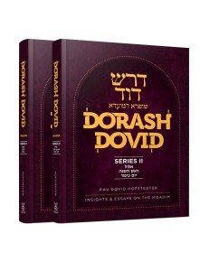 Dorash Dovid on Moadim 2 Volume Set [Hardcover]
