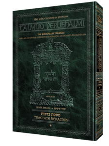 Artscroll SHEVI’IS VOL. 1 YERUSHALMI Schottenstein Ed