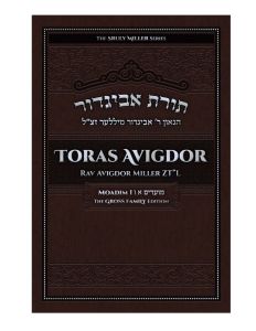 Toras Avigdor: Moadim I