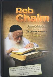 Reb Chaim Glimpses of a Gadol bTorah