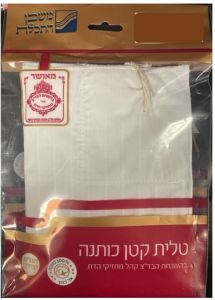 TZITZIS COTTON 24 V-NECK THICK STRINGS MC