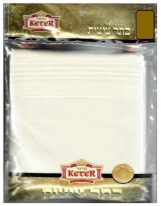 TZITZIS WOOL 24 1-HOLE ROUND NECK WHITE/WHITE NO TZITZIS