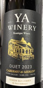 Ya Winery Duet Caberent Merlot