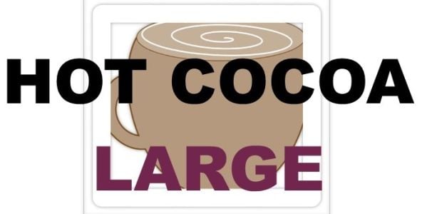 999995 HOT COCOA LARGE COFFEE