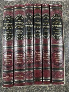 Mesikos Hamodaim 6 Vol מתיקות המועדים
