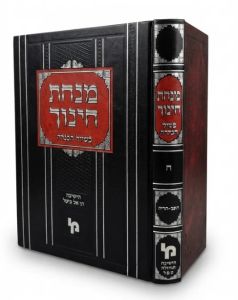 Minchas Chinuch Beshulei Hamincha Vol 8 מנחת חינוך בשולי המנחה