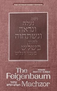 Feigenbaum Machzor/Shalosh Regalim/Sefard