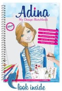 Adina, My Design Sketchbook (spiral)