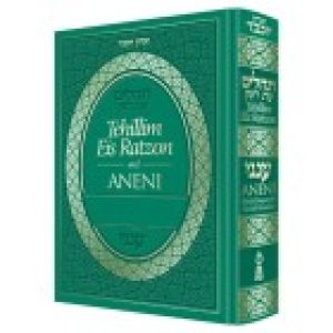 Tehillim Eis Ratzon & Aneni (Green)