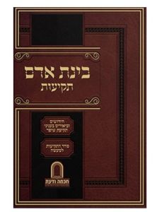 Binas Adam Tekios בינת אדם תקיעות – רבי דן סגל