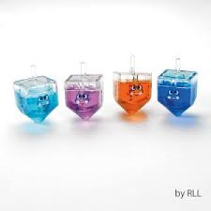 Dreidel with Gel Putty