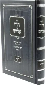 Ruach Eliyahu Moadim Vol 1 רוח אליהו מועדים חלק א