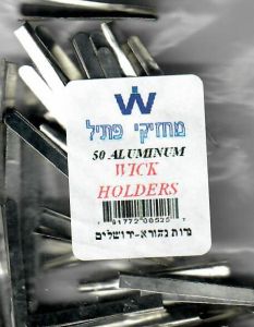 WICK HOLDERS, Wick Spiders, Pack of 50