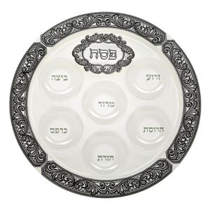 Glass Passover Plate UK46884