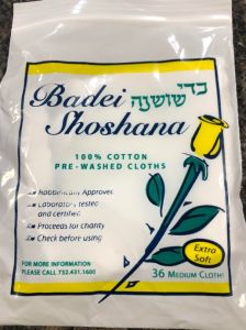 Badei Shoshana – Bedika cloths