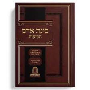 בינת אדם בעניני חנוכה Binyas Adom Channukah