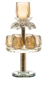 FOUNTAIN CRYSTAL GOLD WITH CRUSHED STONES 4705-G