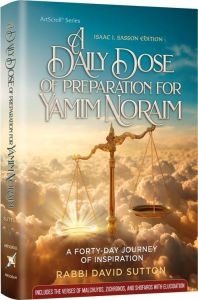 A Daily Dose of Preparation for Yamim Noraim A Forty-Day Journey of Inspiration