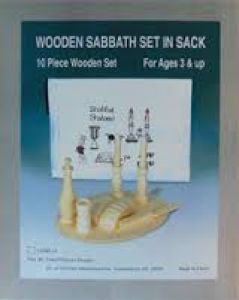 Wooden Sabbath Set In Sack