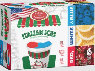 Red White Blue Italian Ices