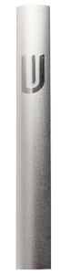 Mezuzah case 7cm- Aluminium silver matte