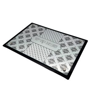Challah Board Metal Wood Tray 100152