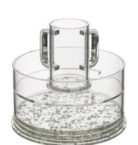 Acrylic Maim Achroni’m with Silver Glitter