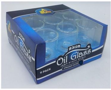 Oil STRAIGHT Glass cup #10 / 9-Pack