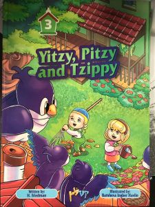 Comic Yitzy Pitzy and Tzippy vol 3