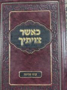Ka’asher Tzivisicha  כאשר צויתך – שחיטה