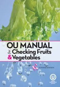OU Manual for Checking Fruits & Vegetables Ed 3