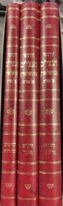 חידושי הנצי”ב עהש”ס – ג”כ CHIDUSHEI HANETZIV ON SHAS 3 vol