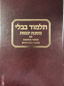 תלמוד יבמות Talmud Yevamos