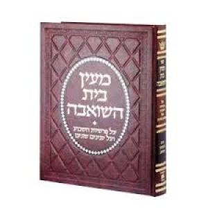 מעין בית השואבה Maayan Bais Hasho’eivah