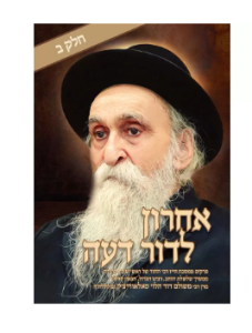 Acharon L’Dor Deah Vol 2 R’Dovid-Hebrew