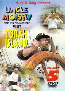 Uncle Moishy and the Mitzvah men visit Torah Island