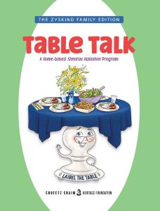 Table Talk A Home-based Shmiras Haloshon Program