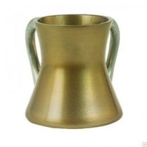 Emanuel Gold Metal Wash Cup (small)