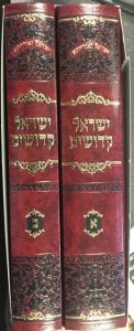 ישראל קדושים YISRAEL KEDOSHIM 2 VOL