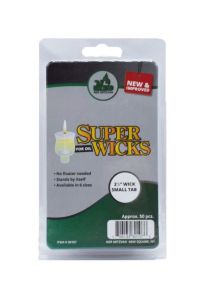 Ner Mitzvah Super Wicks 2.5″ With Small Tab 30107