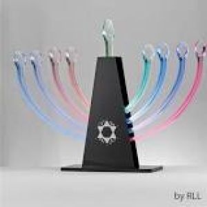 GLOW Acrylic LED Menorah