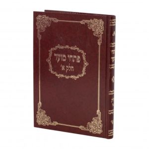 Pischei Moed Vol 1 פתחי מועד חלק א